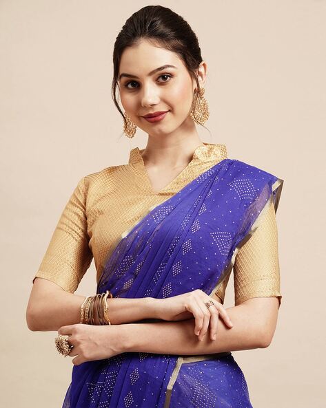 Tremendous Different Ways In Which You Can Wear A Gold Saree! |  Fashionworldhub