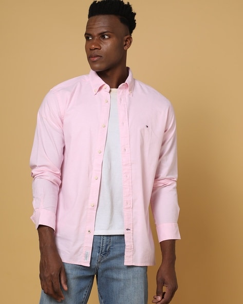 Buy Pink Shirts for Men by TOMMY HILFIGER Online