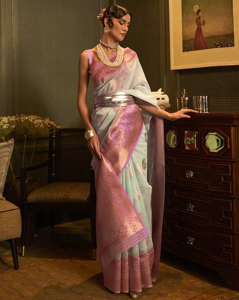 Pastel Kanjivaram Sarees Are The New Trend | Pastel Silk Sarees | Wedding silk  saree, Bridal silk saree, South indian bride