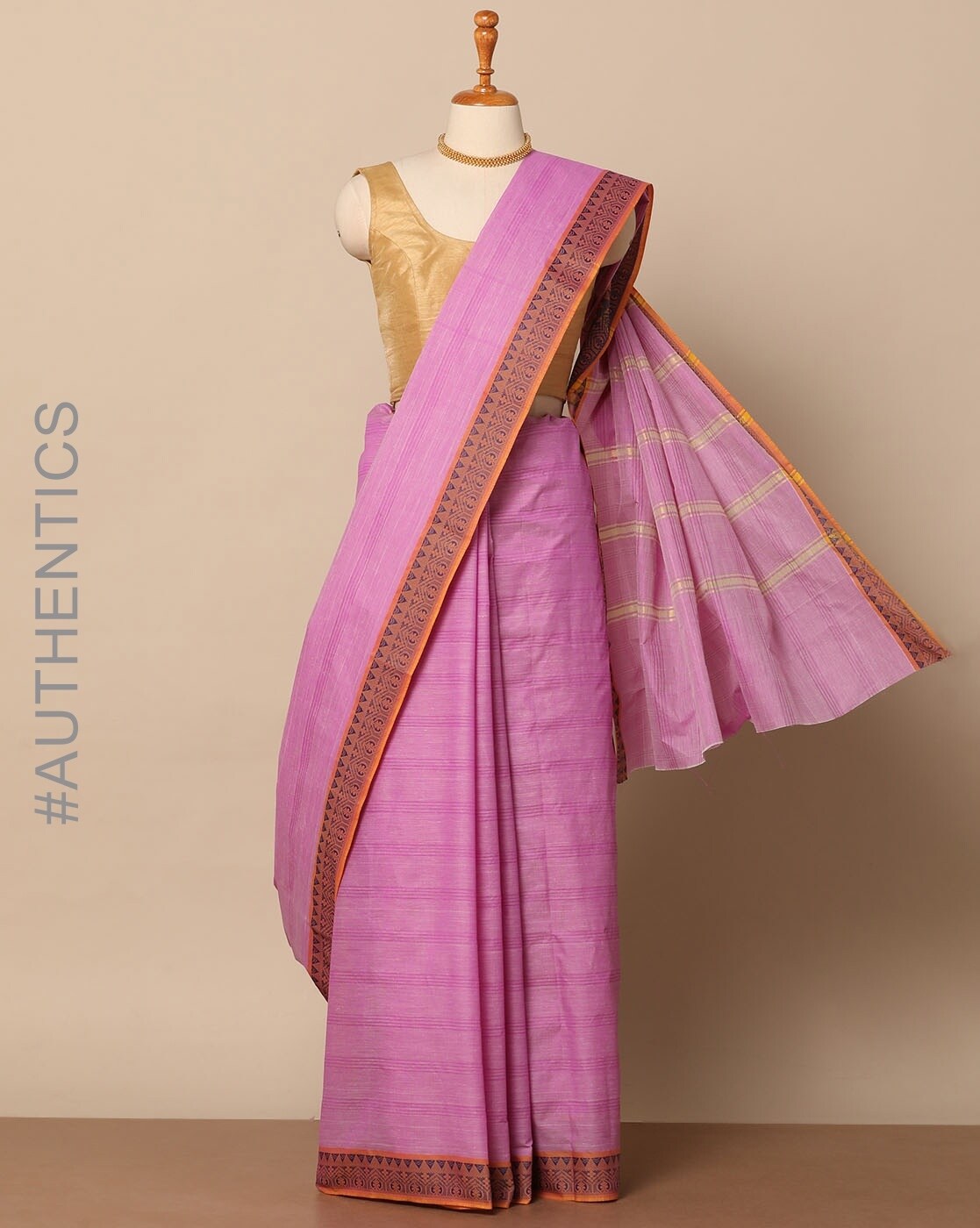 Buy Magenta Sarees for Women by Indie Picks Online