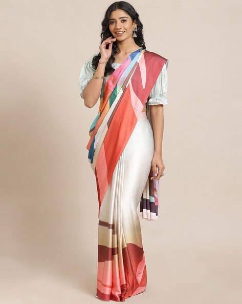 Casual shop wear sarees