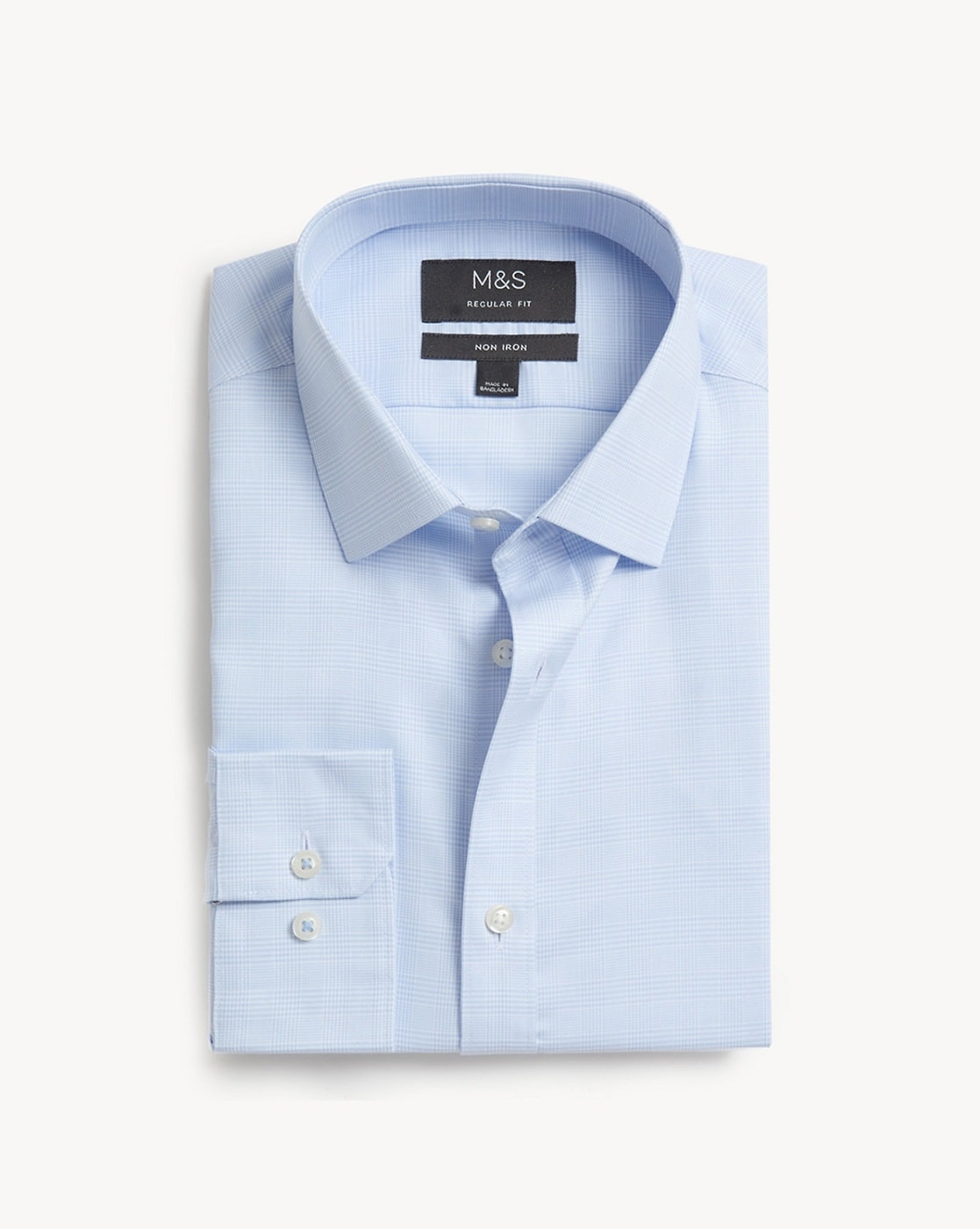 m&s non iron shirts