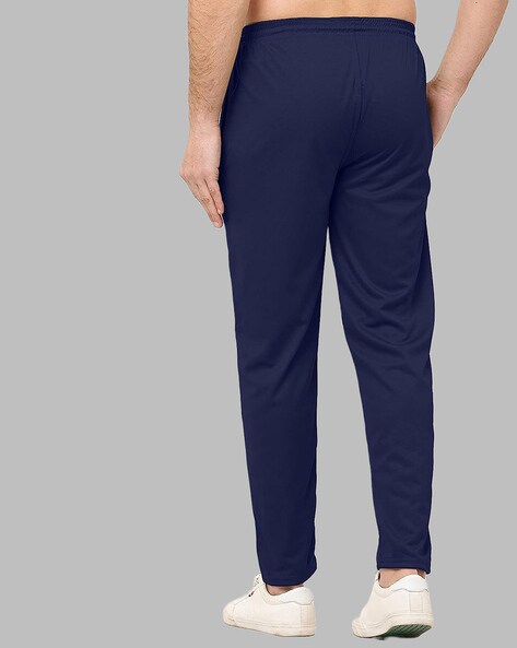 Buy Maroon & Navy Blue Track Pants for Men by Bolder Online