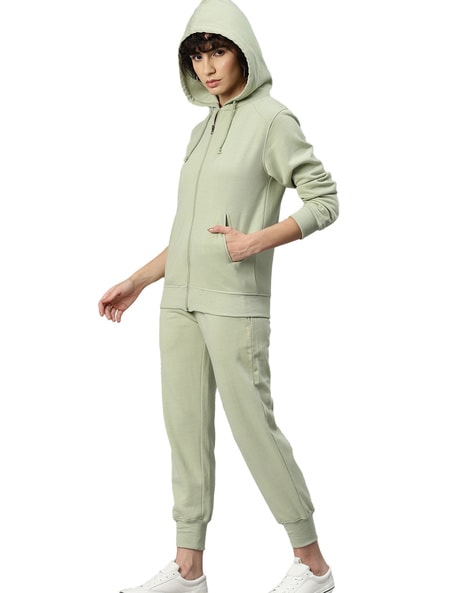 Buy Neelja Women Olive Fleece Solid Tracksuit (XXL) l women tracksuit l  tracksuits for women & girls l casual tracksuites l running tracksuit l  tracksuits for winter l Online at Best Prices