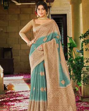 Buy Rose Gold Sarees for Women by Saree mall Online