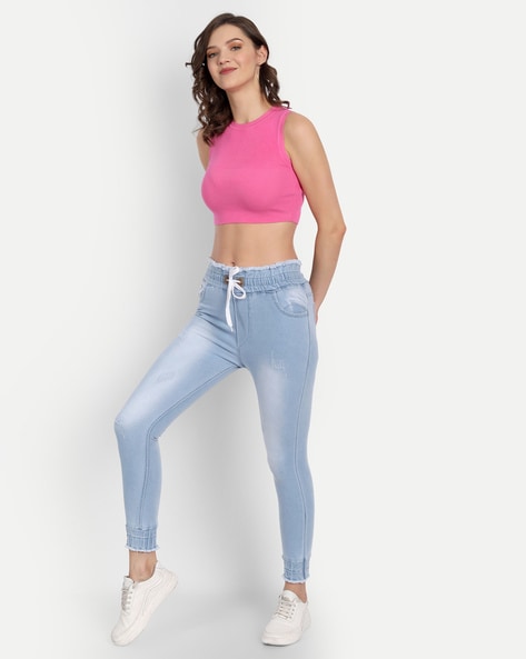 Buy Blue Jeans & Jeggings for Women by FLYING GIRLS Online