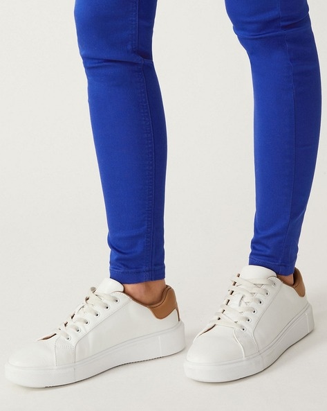 Buy Electric Blue Jeans & Jeggings for Women by Marks & Spencer