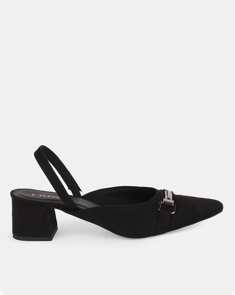 Buy Black Heeled Shoes for Women by Dune London Online | Ajio.com