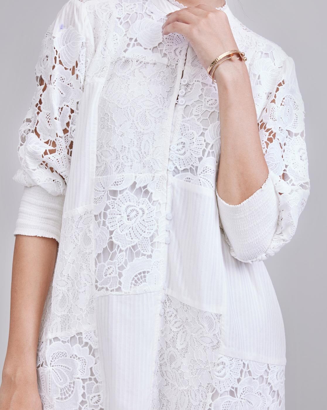 White A-line lace Mini Dress – ADONIS BOUTIQUE