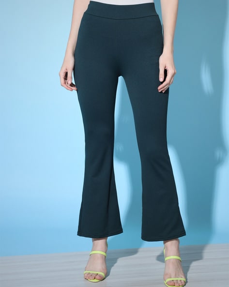 Elasticated waist discount slim leg trousers