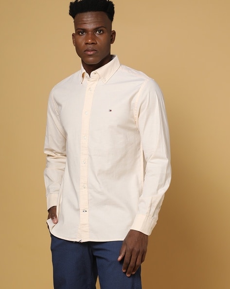Buy Peach Shirts for Men by TOMMY HILFIGER Online