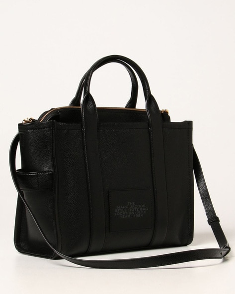 Marc Jacobs The Work Leather Tote Bag in Black