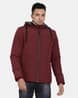 Buy Maroon Jackets & Coats for Men by T-Base Online | Ajio.com