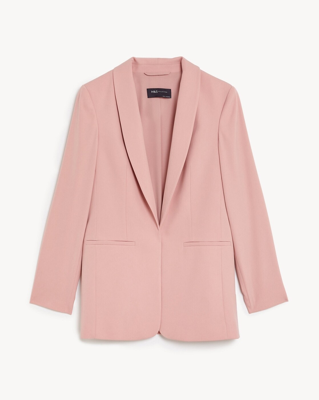 m and s pink blazer