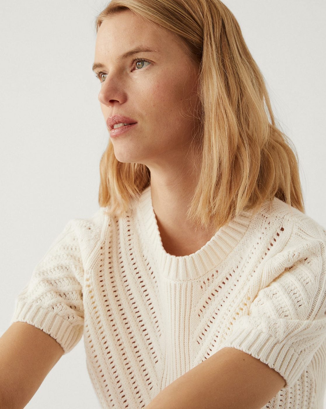 S'mores And Cozy Knit Sweater In Ivory • Impressions Online Boutique