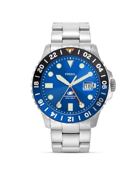 FOSSIL Men Analogue Silver Watch - FS5991