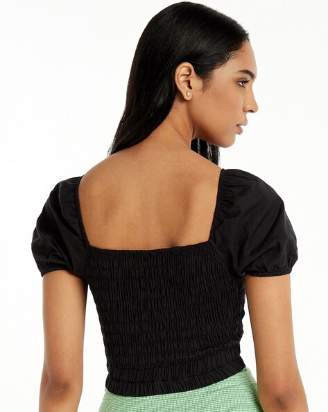 Buy Black Tops for Women by FOUNDRY Online