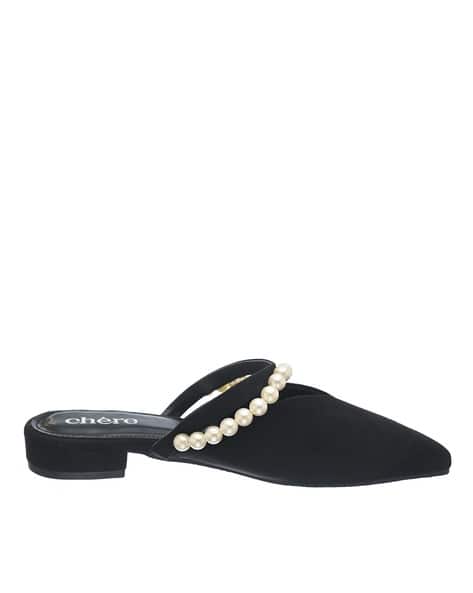 Buy Black Flat Sandals for Women by Chere Online