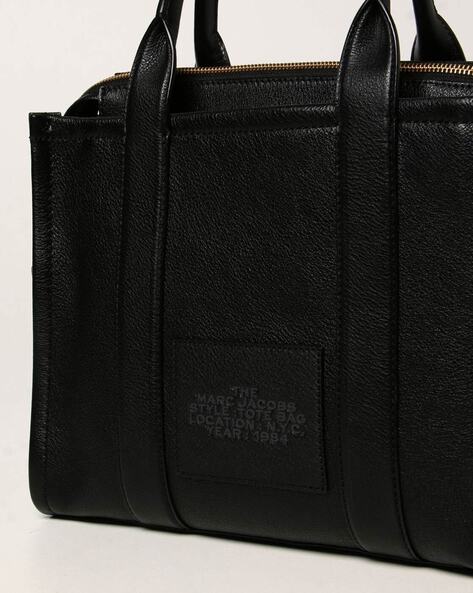 MARC JACOBS: The Tote Bag in leather - Black