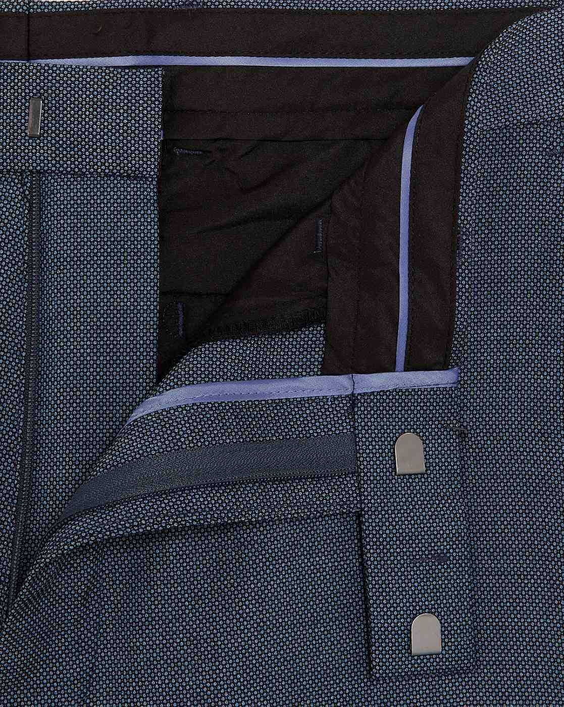 Mid Blue Stone Light Stripe Denim Cargo Pants | GANNI CZ