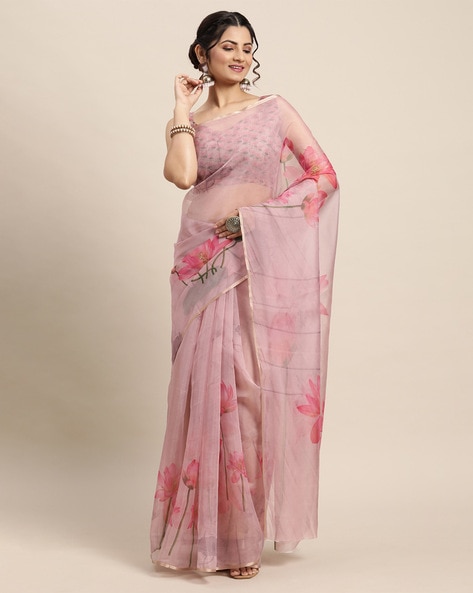 Buy Mustard Sarees for Women by KIMISHA Online | Ajio.com