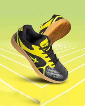 vector x Round-Toe Lace-Up Badminton Shoes-picture-17