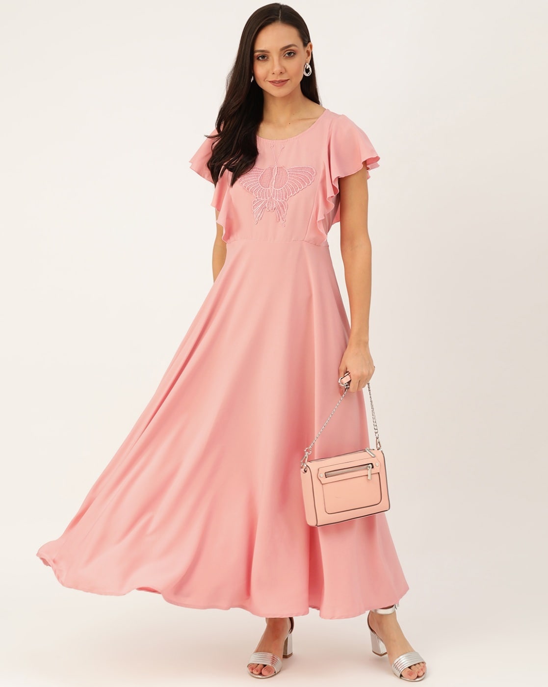 Buy Pink Dresses for Women by U & F Online