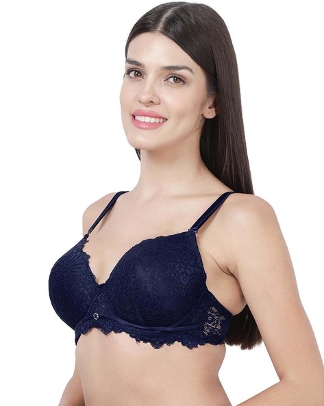 Buy online Yellow Nylon Push Up Bra from lingerie for Women by Zivame for  ₹699 at 30% off