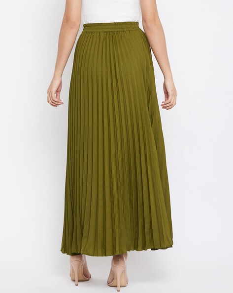 Olive green 2025 skirts value