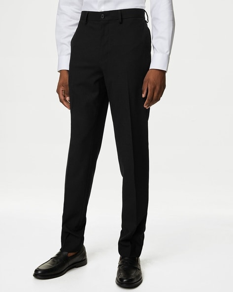 MARKS & SPENCER M&S Tapered Ankle Grazer Trousers - T59/1037T 2024 | Buy  MARKS & SPENCER Online | ZALORA Hong Kong
