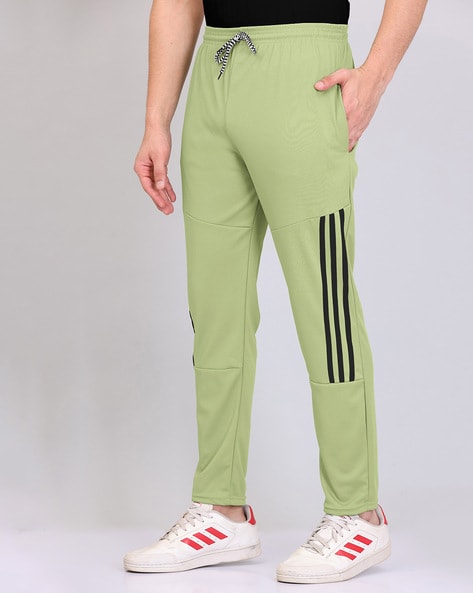 Lime Track Pants