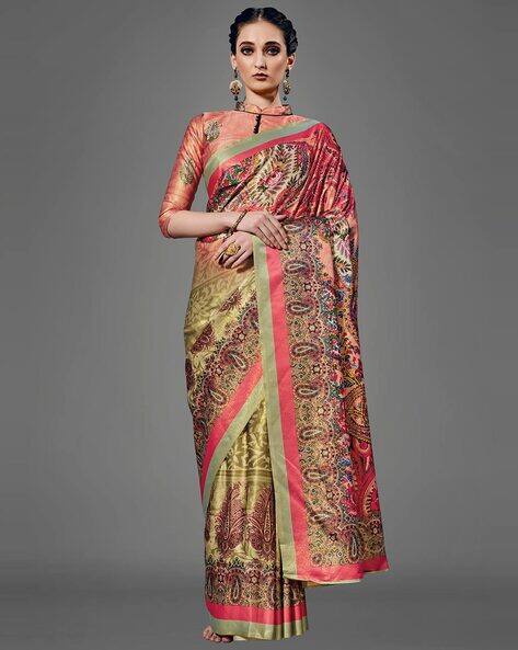 Saree mall Paisley Print Saree