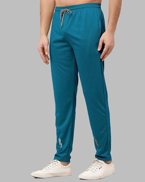 Buy online Black Polyester Track Pant from Sports Wear for Men by Pmr for  ₹299 at 77% off | 2024 Limeroad.com