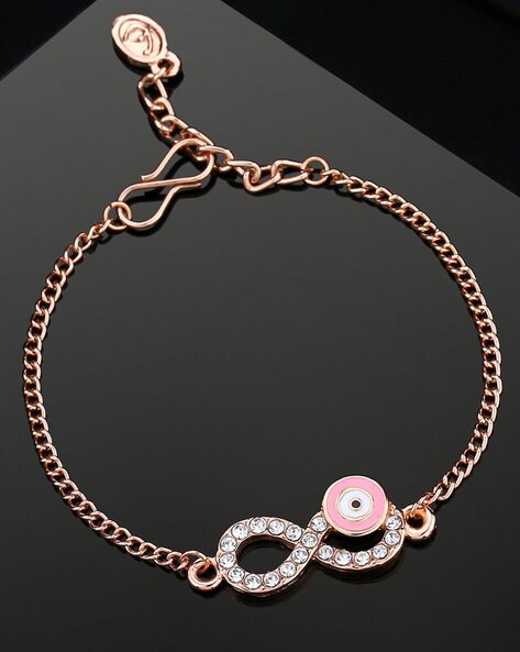 Rose gold hot sale infinity bracelet