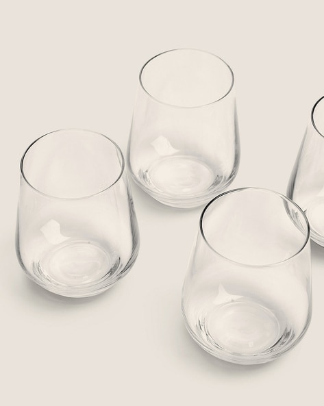 Set of 4 Maxim White Wine Glasses, M&S Collection