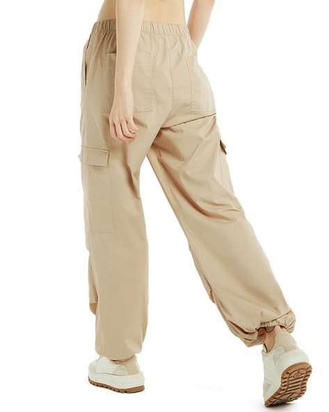 Buy Beige Trousers & Pants for Women by FOUNDRY Online