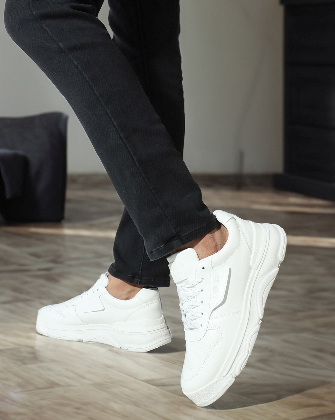 Buy Modern Stylish White Casual Sneaker Shoes for Men (A-MOD-01-WHT-6) at  Amazon.in