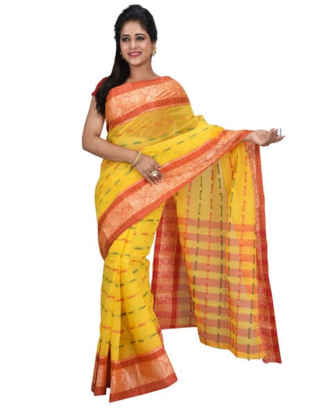 Bengali tant clearance saree