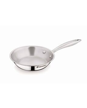 bergner Argent Triply Stainless Steel Frypan, 16 cm, 0.7 Liters, Induction Base-picture-16