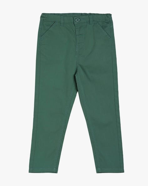 Mid-Rise Relaxed Fit Pants