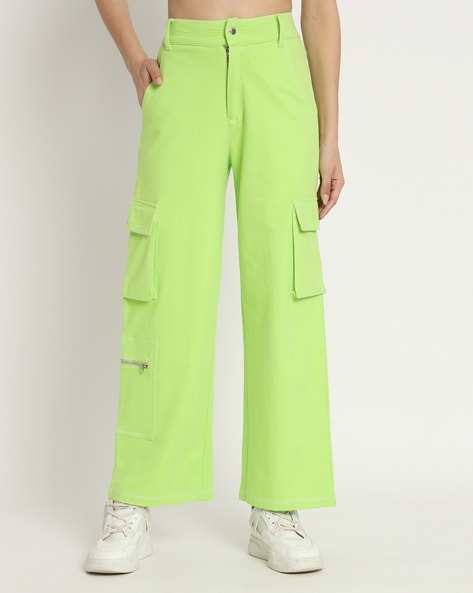 No-Tribe Clothing — The kendu pants - neon green
