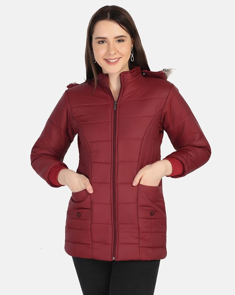 Buy Pink Jackets & Coats for Women by Marks & Spencer Online | Ajio.com