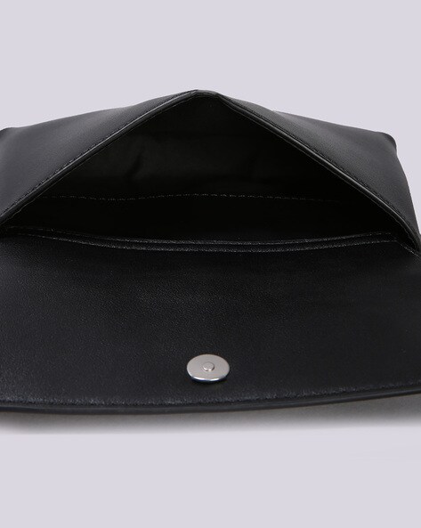 Calvin klein black online clutch