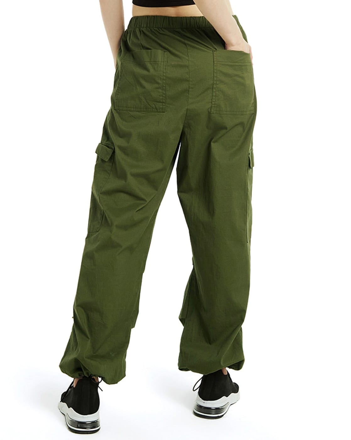 Buy Cargo Pants Women High Waist, Baggy Cargo Jeans with Pocket Baggy  Jogger Relaxed Y2K Pants Fashion Jeans, 314 Khaki, M at Amazon.in