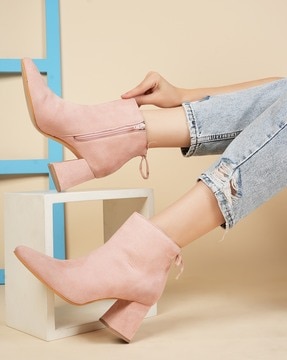 Chunky heel hotsell ankle boots