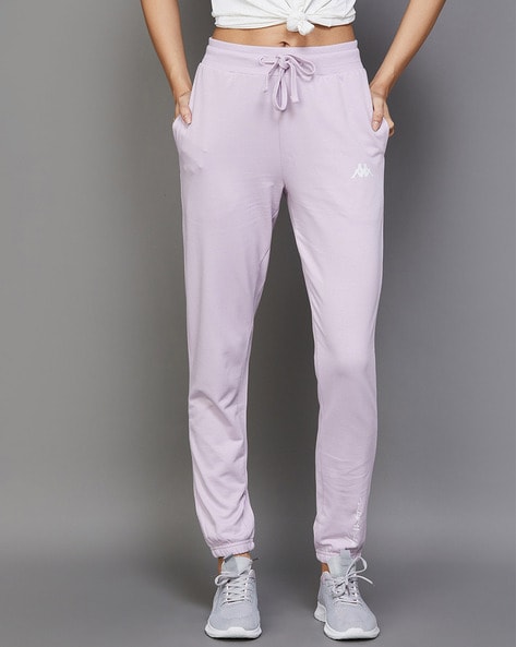 Purple cheap kappa joggers