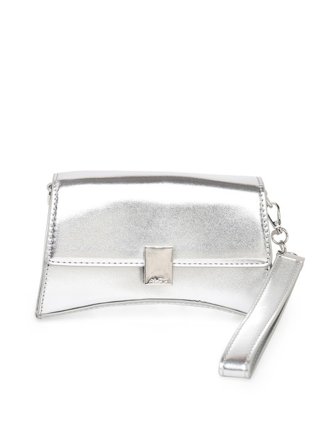 Aldo silver 2024 clutch bag