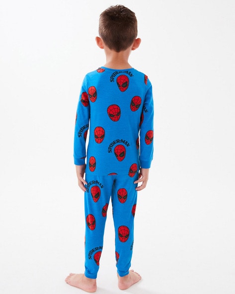 Buy Blue Nightsuit Sets for Boys by Marks Spencer Online Ajio