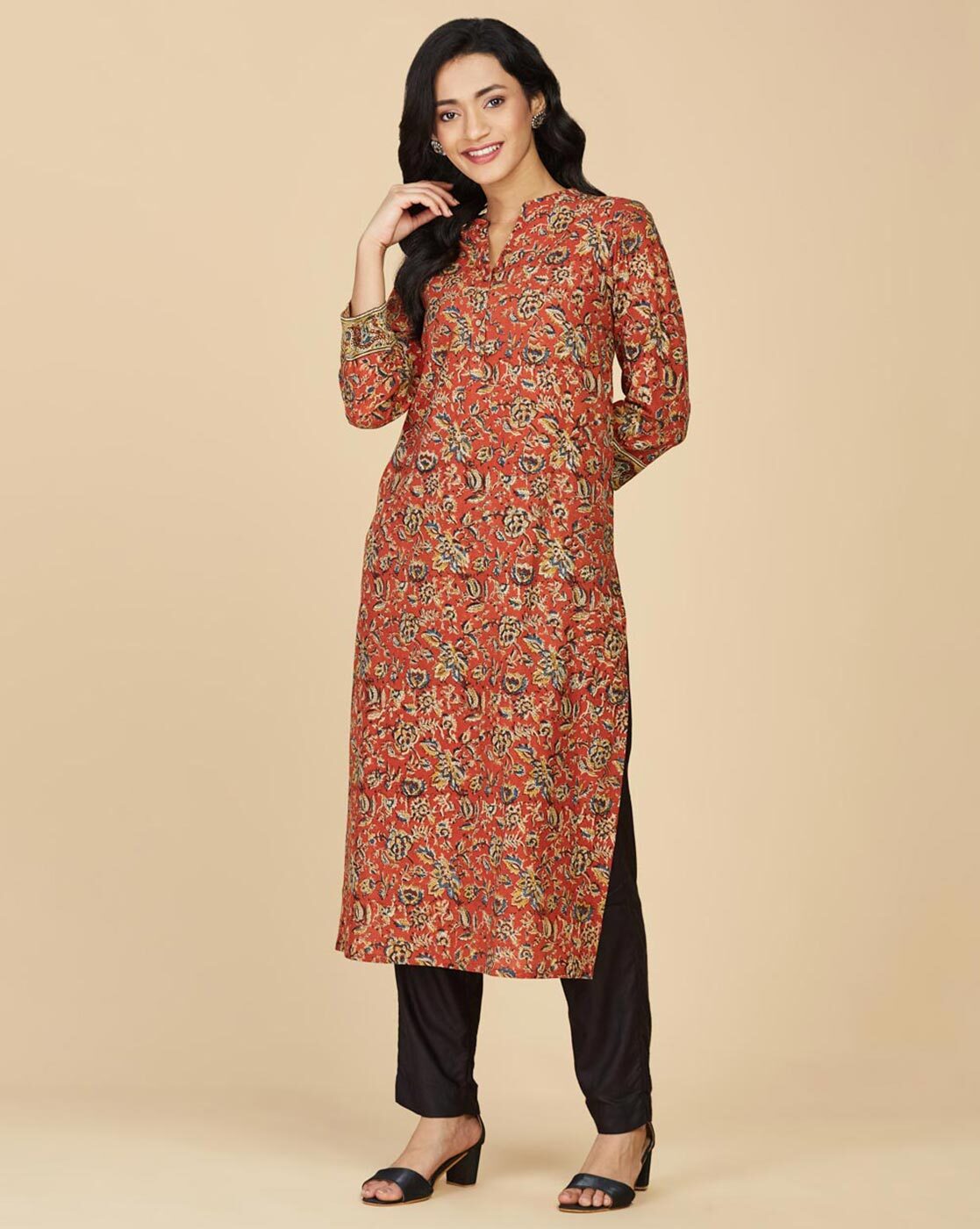 Fashion fabindia kalamkari kurta