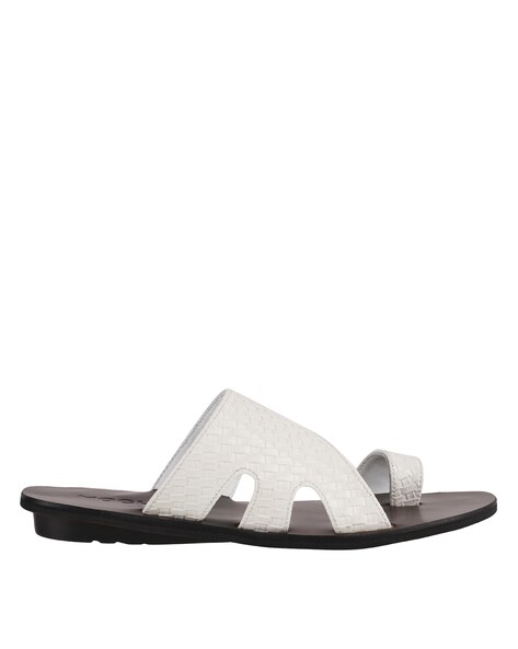 Cheap white flip discount flops